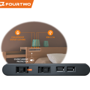 ST-065 Recessed Furniture Power Outlet