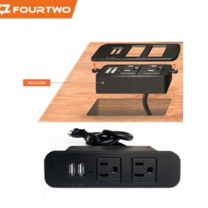 ST-066 Recessed Furniture Power Outlet
